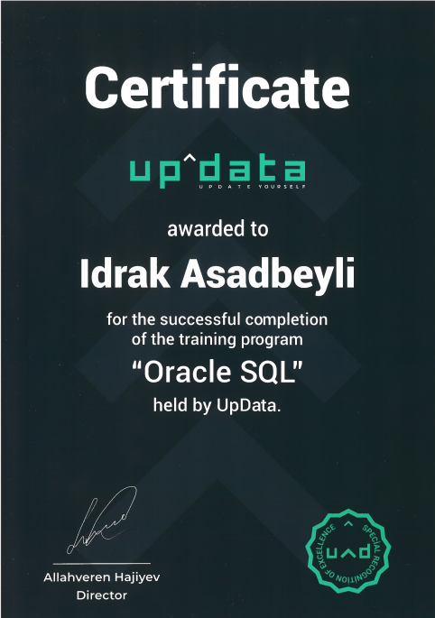 Certificate 3